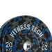 Disco Bumper Plate Camuflaje Flecks Alta Resistencia - Fitness Tech