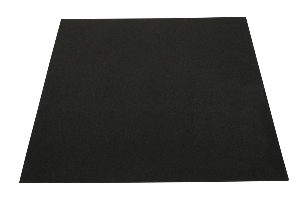 Loseta Recta Caucho Gimnasio 100x100x1,5cm alta densidad - Fitness Tech