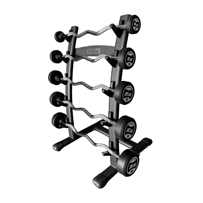 Conjunto de Barras Montadas Curvas com Rack | De 10 a 30 kg